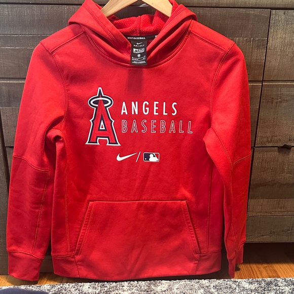 Nike Red Angels Baseball Pullover Hoodie - Picture 1 of 6